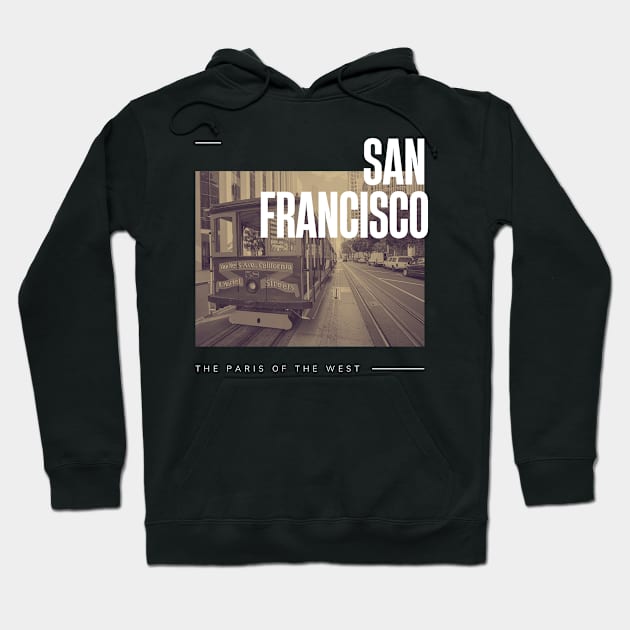 San Francisco city Hoodie by Innboy